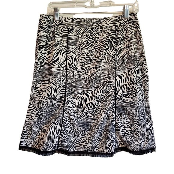M.D.L. New York Skirt Zebra Print - Picture 1 of 11